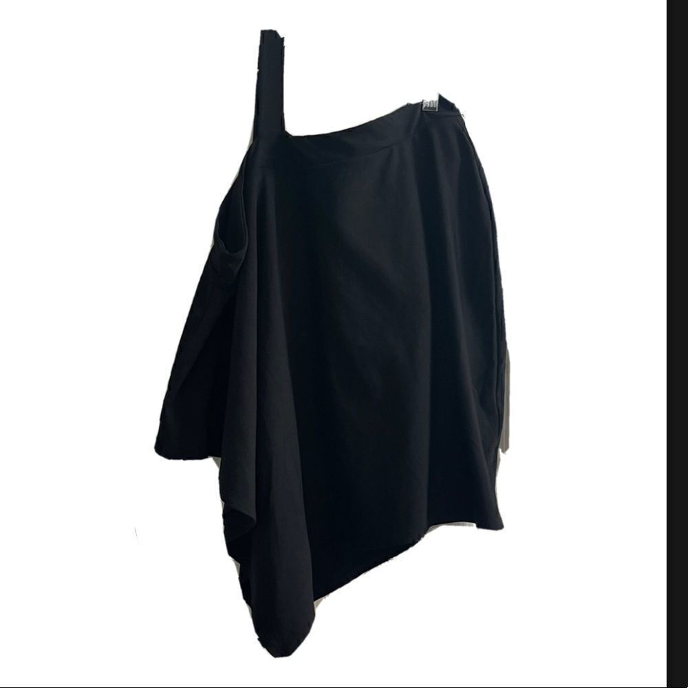 Susana Monaco Renee Cape Top Black Size Small NWT